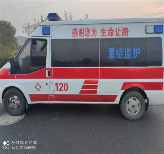 靖西救护车出租服务案例3